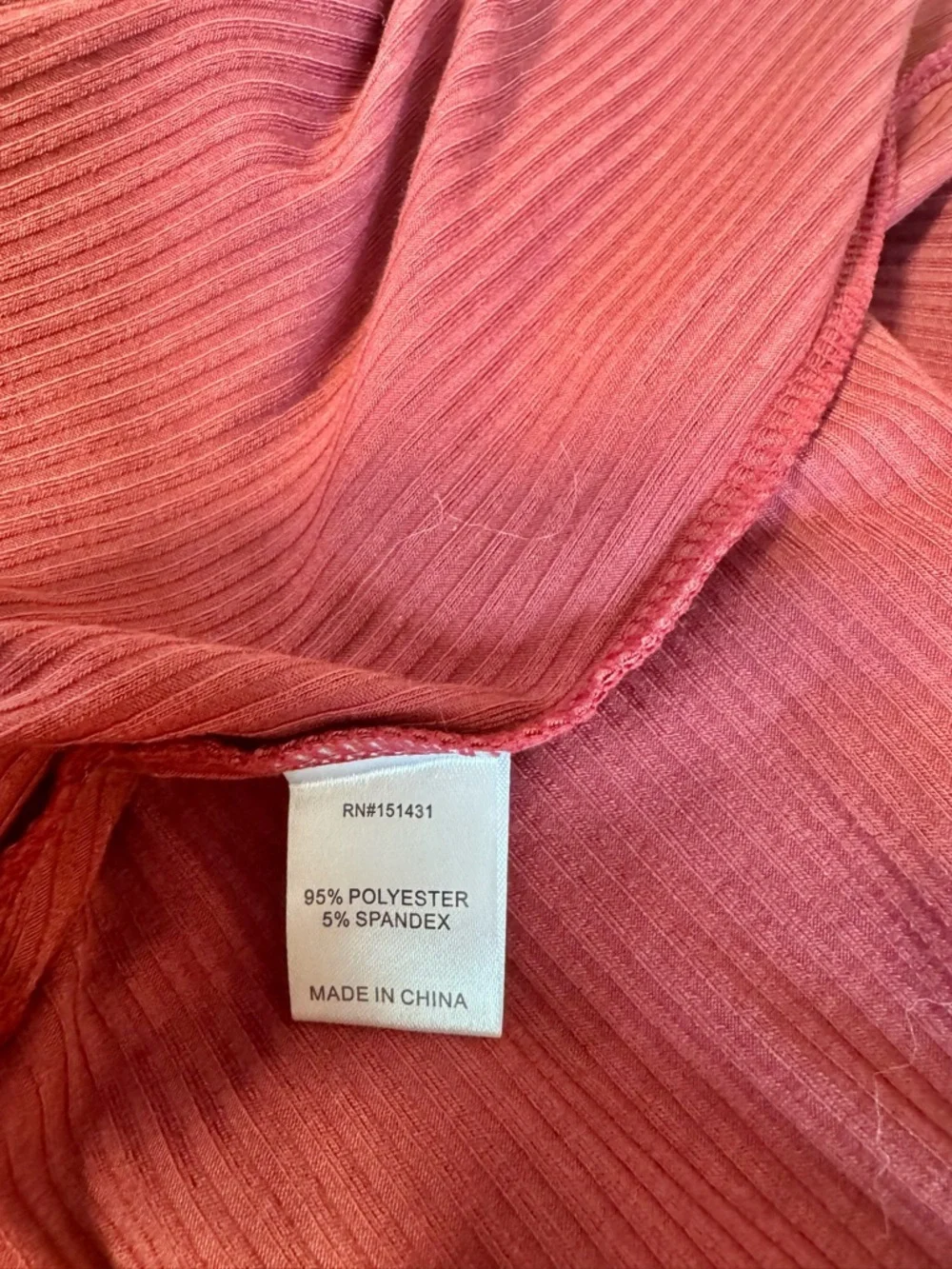 Jordann Ribbed Cowl Neck Tunic Dress M Mauve Pink Monogram Oversized Cozy - Picture 5 of 5
